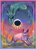 Nebula Dreams 100 standard sleeves