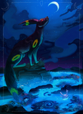 Night Deity 100 standard sleeves